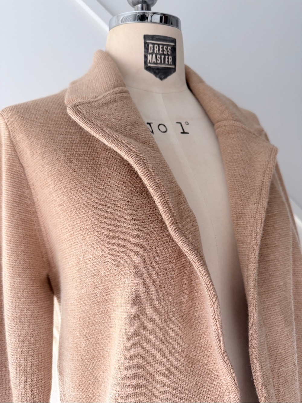 J.Crew Sophie Open Front Sweater Blazer Cardigan XS Camel Wool - Picture 5 of 14